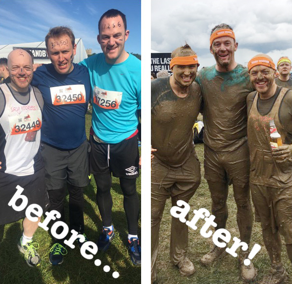 Jamie's Tough Mudder for Medcare!