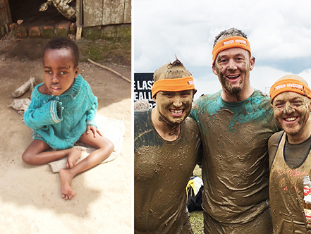 Three men, one hamstring and a lot of mud!